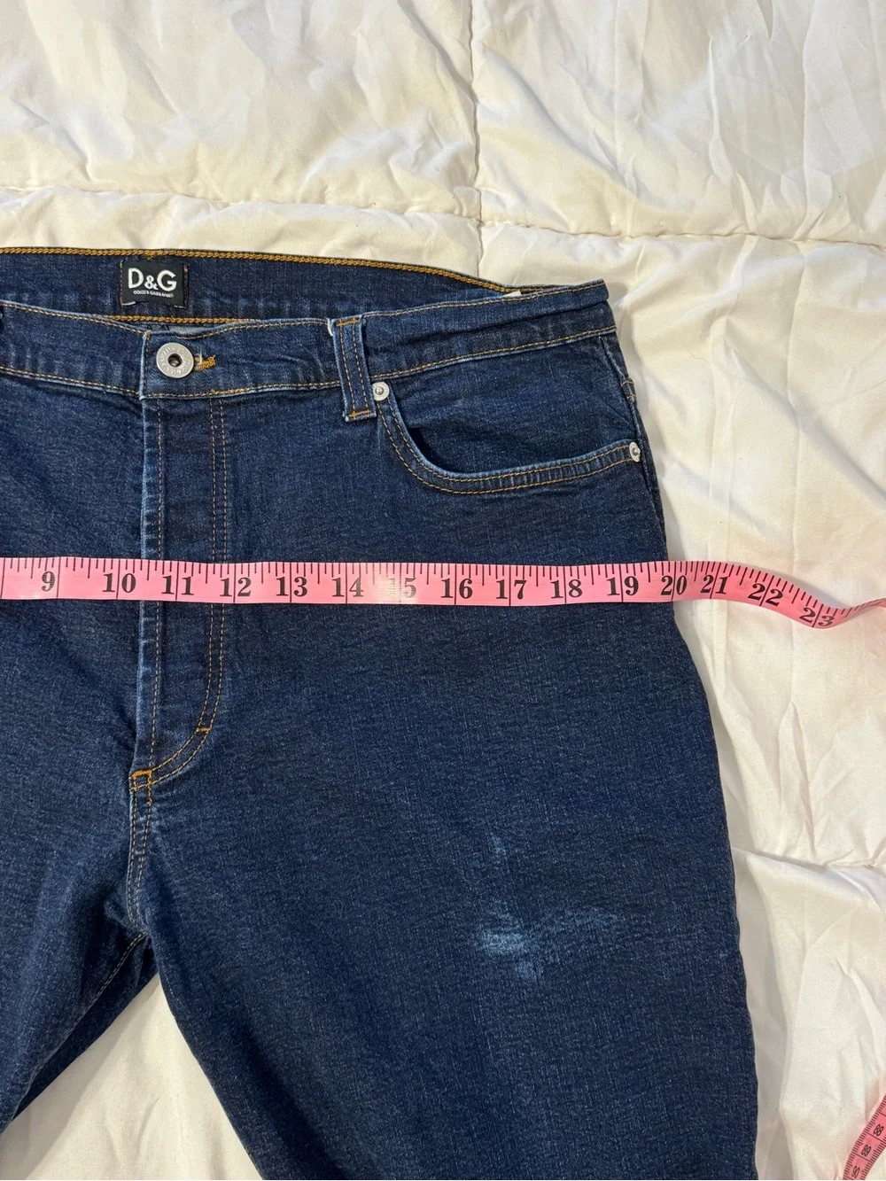 Vintage D&G Dark Wash Bootcut Jeans Men’s 34